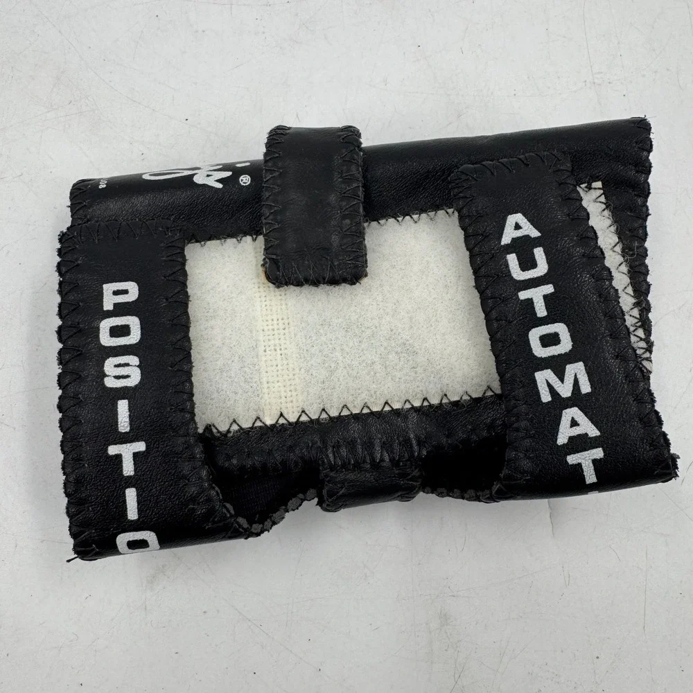 Robby's Automatic Positioner Wrist Support‎ Brace Black Leather